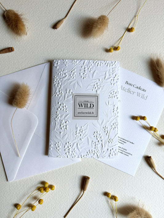 Carte postale à offrir — pour carte cadeau (envoi postal inclus)