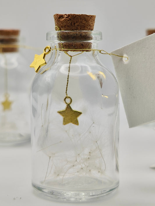 Petits Flacon Poétique - Etoile et Ailes de Pissenlits