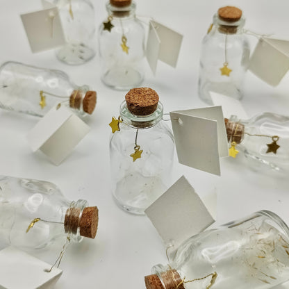 Petits Flacon Poétique - Etoile et Ailes de Pissenlits