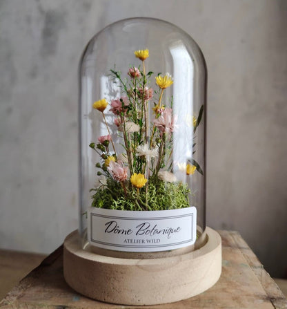 Dôme Botanique "Fleurettes" - Série Limitée