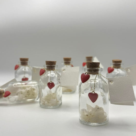 Petit Flacon Poétique - Coeur et Pétales